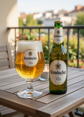 Krombacher bierglas 6er set - set.,