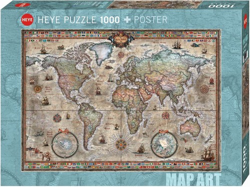 Heye standardpuzzle retro - standardpuzzle,