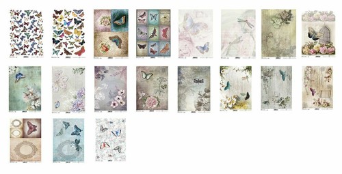 Reispapier für decoupage - reispapier,