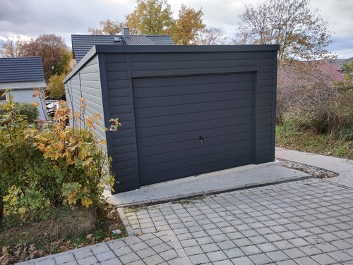 4x9m isolierte garage 40mm - 4x9m,