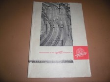 Fleischmann Anleitungsheft zu den Gleisplänen M3 von 1963