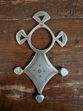 altes Touarek-Kreuz, handgearbeitet, silber, Unikat