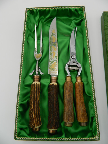 Tranchierbesteck 3 teilig - tranchierbesteck,