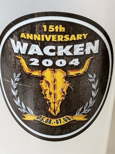 Wacken jubiläum becher - becher,