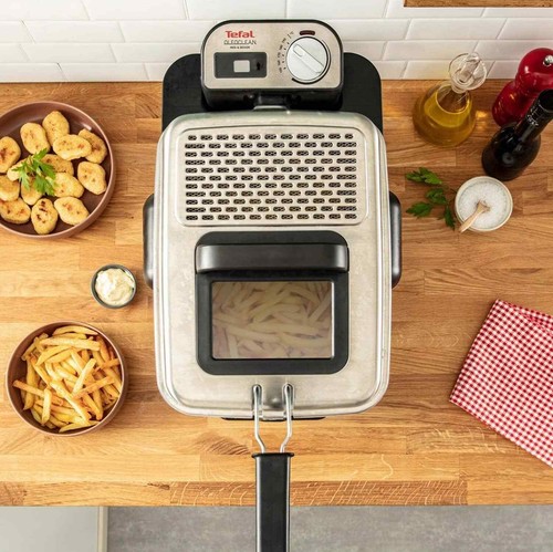 Tefal edelstahl fritteuse - edelstahl,