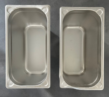 2 Stk. APS GN-Behälter 1/3-200 Gastronormbehälter  32,5 x 17,6 cm /B