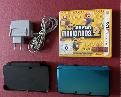 Nintendo 3ds aqua inkl new - 3ds, inkl.