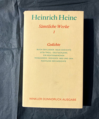 Heinrich heine sämtliche - heine,