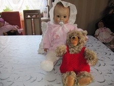 Antike Babypuppe 60 cm