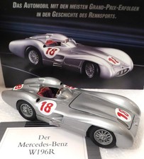 Franklin Mint:  Mercedes Benz  W196R  #18 - Fangio 1954 , Doku , M 1:24 , OVP