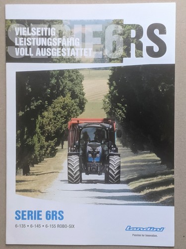 Landini serie 6rs - serie, traktoren