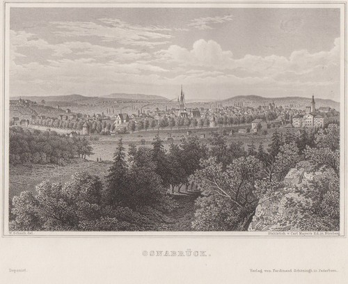 Osnabrück gesamtansicht - osnabrück,