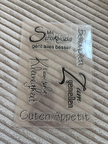 Silikonstempel mit sprüchen - mit,