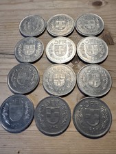 12 x 5 Schweizer Franken Stücke