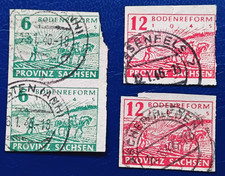 SBZ Provinz Sachsen Mi 85 - 86