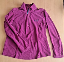 Damen Fleece Pullover weinrot