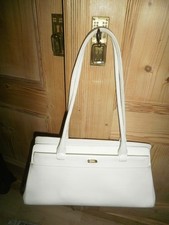 TOSCA BLU -  Handtasche - Echt Leder - Farbe weiß