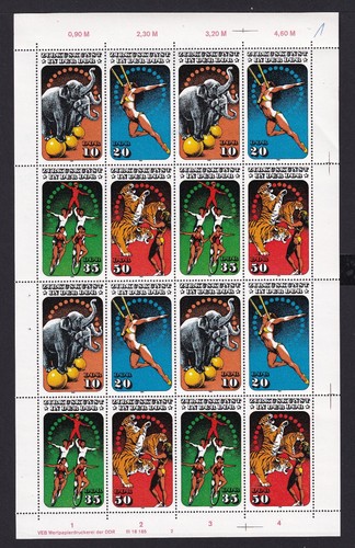 Kleinbogen ddr 1985 - ddr,