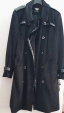 Schicker Da.Mantel"SARAH KERN"KunstFell Warm! GR:48 Schwarz Hohe NP!⚠️s.Maß!Neu