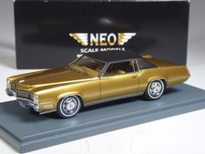 (KI-03-41) Neo Scale Models 44109 Cadillac Eldorado Coupé gold/black 1:43 in OVP