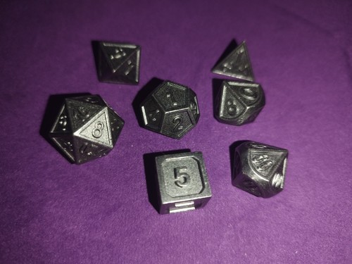 Dnd würfelset metall - dnd,