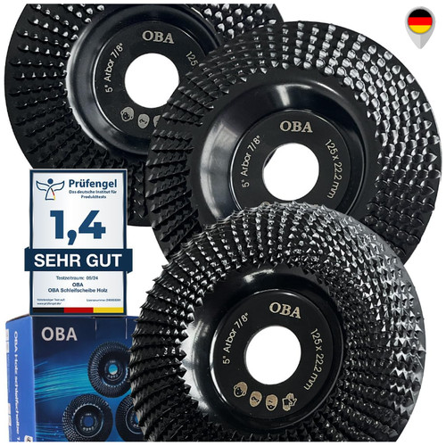 Oba holzschleifscheibe 125mm - holzschleifscheibe,