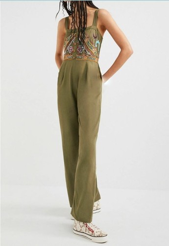 Jumpsuit green festival - green,