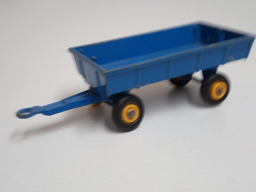 Hay trailer matchbox - matchbox, lesney