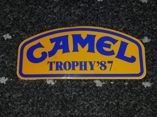 Camel trophy aufkleber - camel,