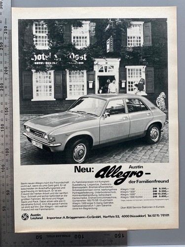 Austin allegro leyland - austin, uk