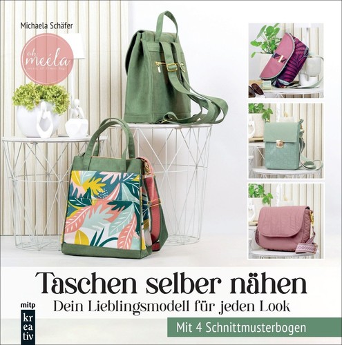 Buch taschen selber nähen - selber,