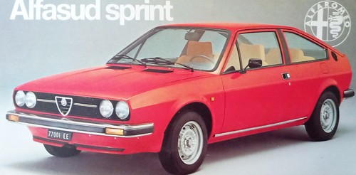 Alfa romeo alfasud - romeo, sprint
