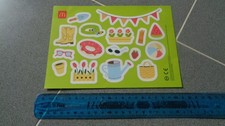 Donalds sticker bogen - mc,