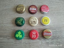 #117 --- Lot 9 pcs.Beer Bottle