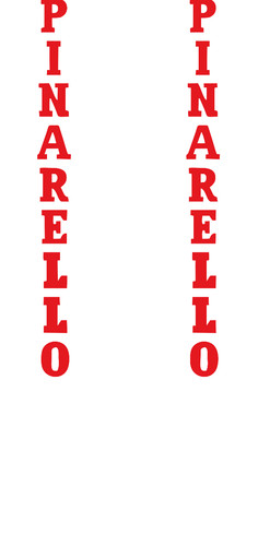 Pinarello aufkleber 120 - 2,