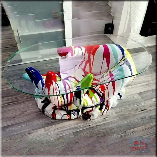 Glastisch couchtisch mit - glastisch,
