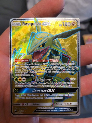 Rayquaza pokemon karte - rayquaza -gx,
