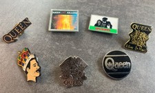 7x Queen Freddie Mercury Pin Brosche Killers A Kind Of Magic