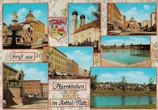 AK PFARRKIRCHEN, Ortsansichten, gest. PFARRKIRCHEN 1978