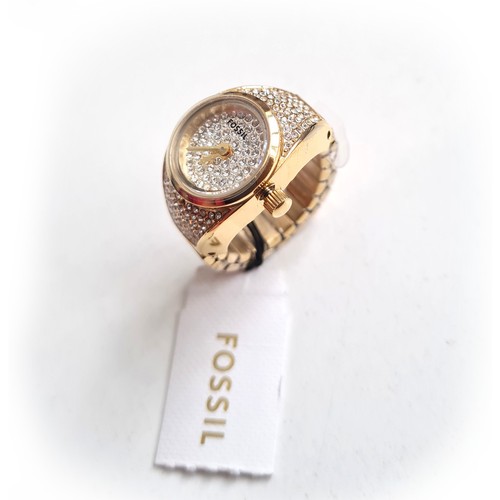 Fossil uhrenring watch - fossil, ring