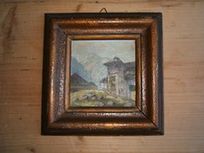 Wunderschönes altes Landschaftsbild - "Bergbauernhof" - Tirol / Vorarlberg