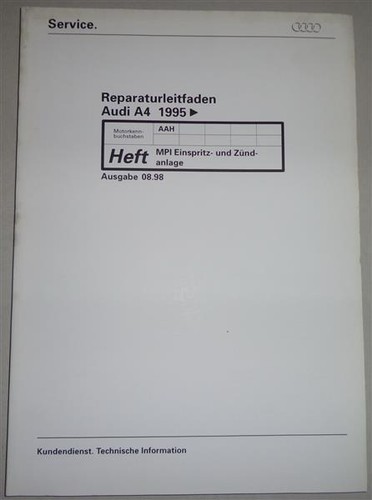 Werkstatthandbuch audi b5 - werkstatthandbuch,