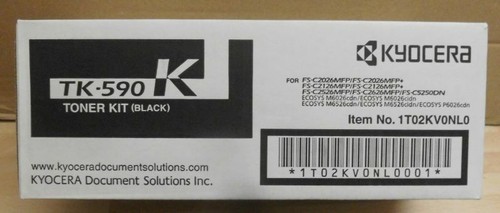 Kyocera 590k toner black - kyocera, tk-590k