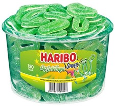 Haribo Saure Apfelringe Fruchtgummi Schaumzucker 150 St. 1,2 kg (12,49 EUR/kg)