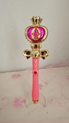 Sailor moon stick rod - moon, spiral