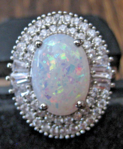 Opalring 925 silber - opalring,