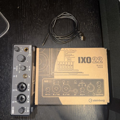 Steinberg ixo22 schwarz audio - schwarz,,