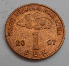 Malaysia 1 Sen, 2007 ## K-E6
