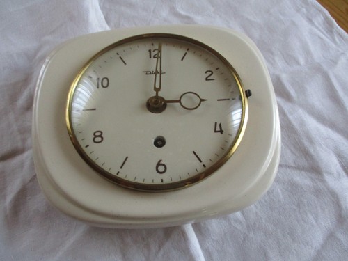 Alte diehl wanduhr keramik - diehl,