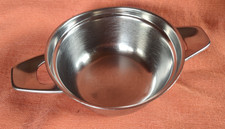 1x Wagenfeld WMF Suppentasse  alt  Vintage shabby chromargan Schale Schüssel